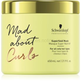 Obrázok Schwarzkopf Professional Mad About Curls hydratačná maska  pre kučeravé vlasy 650 ml