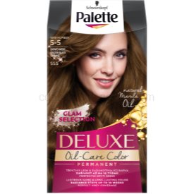 Obrázok Schwarzkopf Palette Deluxe farba na vlasy odtieň 5-5 555 Golden Gloss Caramel