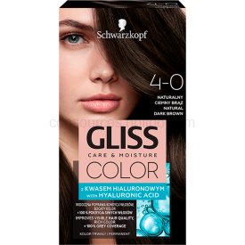 Obrázok Schwarzkopf Gliss Color farba na vlasy odtieň 4-0 Natural Dark Brown