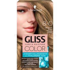 Obrázok Schwarzkopf Gliss Color farba na vlasy odtieň 8-0 Natural Blonde