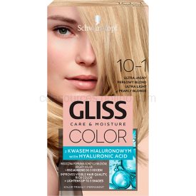 Obrázok Schwarzkopf Gliss Color farba na vlasy odtieň 10-1 Ultra Light Pearly Blonde