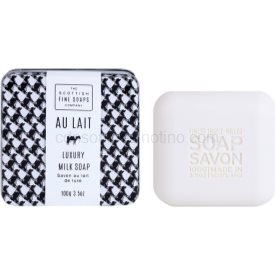 Obrázok SCOTTISH Fine Soaps Mydlo v plechu Au Lait 100 g (5016365016179)