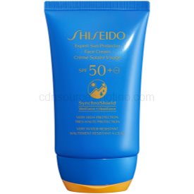 Obrázok Shiseido Sun Care Expert Sun Protector Face Cream vodeodolný opaľovací krém na tvár SPF 50+ 50 ml