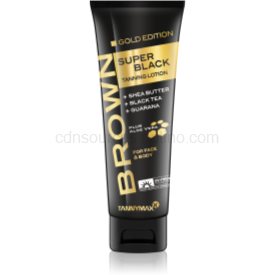 Obrázok Tannymaxx Brown Super Black Gold Edition opaľovací krém do solária pre podporu opálenia  125 ml