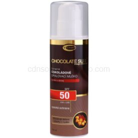 Obrázok Topvet Chocolate Sun opaľovacie mlieko SPF 50  200 ml