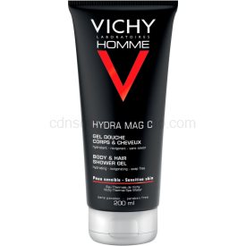 Obrázok VICHY Homme Hydra Mag C Body and Hair Shower Gel 200ml (3337871320355)