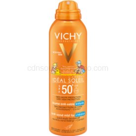 Obrázok Vichy Idéal Soleil Capital jemný ochranný sprej odpudzujúci piesok pre deti SPF 50+  200 ml