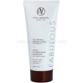 Obrázok Vita Liberata Fabulous bezfarebný samoopaľovací krém pre postupné opálenie  200 ml