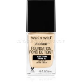 Obrázok Wet n Wild Photo Focus 30 ml vysoko krycí make-up so sa svetlo rozptyľujúcim komplexom pre ženy Nude Ivory