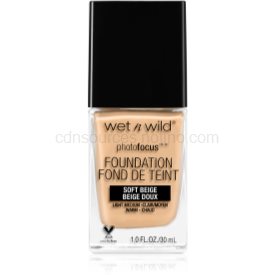 Obrázok Wet n Wild Photo Focus 30 ml vysoko krycí make-up so sa svetlo rozptyľujúcim komplexom pre ženy Soft Beige