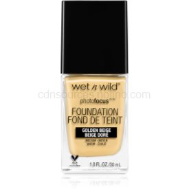 Obrázok Wet n Wild Photo Focus 30 ml vysoko krycí make-up so sa svetlo rozptyľujúcim komplexom pre ženy Golden Beige