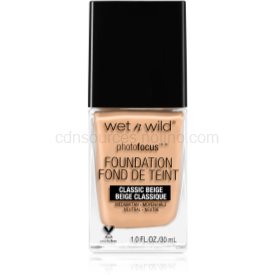 Obrázok Wet n Wild Photo Focus 30 ml vysoko krycí make-up so sa svetlo rozptyľujúcim komplexom pre ženy Classic Beige