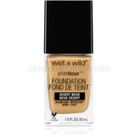 Obrázok Wet n Wild Photo Focus 30 ml vysoko krycí make-up so sa svetlo rozptyľujúcim komplexom pre ženy Desert Beige