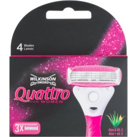 Obrázok WILKINSON Quattro for Women Sensitive (4027800414345)