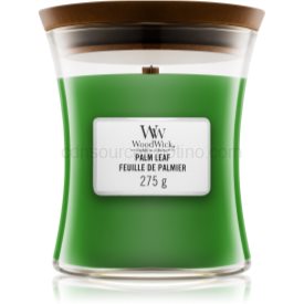 Obrázok Woodwick Palm Leaf vonná sviečka 275 g s dreveným knotom 