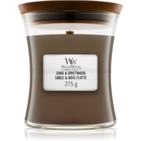 Obrázok Woodwick Sand & Driftwood vonná sviečka 275 g s dreveným knotom 