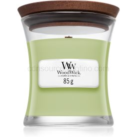 Obrázok Woodwick Fig Leaf & Tuberose vonná sviečka s dreveným knotom 85 g