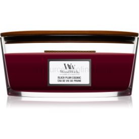 Obrázok WoodWick Vonná svíčka WoodWick - Black Plum Cognac 454g