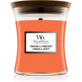 Obrázok Woodwick Tamarind & Stonefruit vonná sviečka s dreveným knotom 275 g