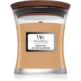 Obrázok Woodwick Golden Milk vonná sviečka s dreveným knotom 85 g