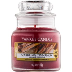 Obrázok Yankee Candle Sparkling Cinnamon vonná sviečka 104 g Classic malá 