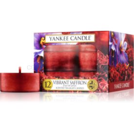 Obrázok Yankee Candle Vibrant Saffron čajová sviečka 12 ks  