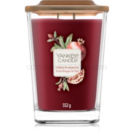 Obrázok Yankee Candle vonná svíčka Elevation Holiday Pomegranate hranatá velká 2 knoty