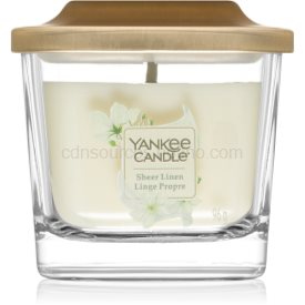 Obrázok Yankee Candle Elevation Sheer Linen vonná sviečka 96 g malá 