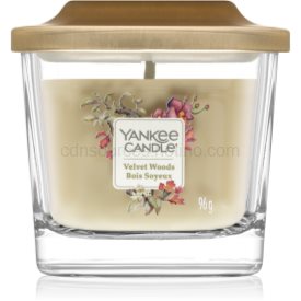 Obrázok Yankee Candle vonná svíčka Elevation Velvet Woods hranatá malá 1 knot