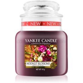 Obrázok Yankee Candle Moonlit Blossoms vonná sviečka 411 g Classic stredná 