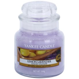 Obrázok Yankee Candle Lemon Lavender vonná sviečka 104 g Classic malá 