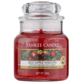 Obrázok Yankee Candle Red Apple Wreath vonná sviečka 104 g Classic malá 