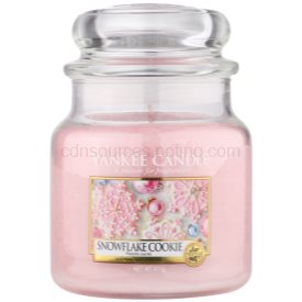 Obrázok Yankee Candle Snowflake Cookie vonná sviečka 411 g Classic stredná 