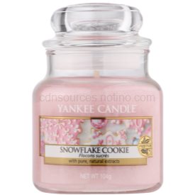 Obrázok Yankee Candle Snowflake Cookie vonná sviečka 104 g Classic malá 