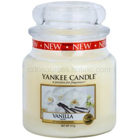 Obrázok Yankee Candle Vanilla vonná sviečka 411 g Classic stredná 