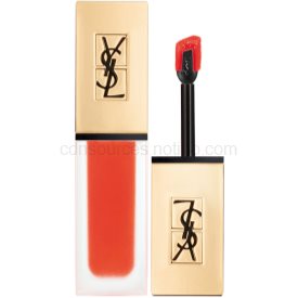 Obrázok Yves Saint Laurent Tatouage Couture ultra matujúci tekutý rúž odtieň 17 Unconventional Coral - Vibrant Tangerine 6 ml