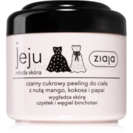 Obrázok Ziaja Jeju Young Skin cukrový telový peeling čierny 200 ml