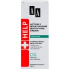 AA Cosmetics Help Acne Skin zmatňujúci krém s hydratačným účinkom