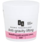 AA Cosmetics Dermo Technology Anti-Gravity Lifting Anti-Wrinkle Modelling Cream 55+