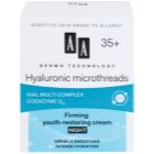 AA Cosmetics Dermo Technology Hyaluronic Microthreads Rejuvenating and Smoothening Night Cream 35+