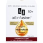 AA Cosmetics Oil Infusion2 Argan Inca Inchi 50+ crème lifting de jour anti-rides
