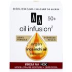 AA Cosmetics Oil Infusion2 Argan Inca Inchi 50+ Regenerating Night Cream With Remodelling Effectiveness