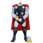 Admiranda Avengers Thor 3D espuma de banho e gel de duche 2 em 1 para crianças