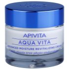 Apivita Aqua Vita intensive feuchtigkeitsspendende und revitalisierende Creme für fettige und Mischhaut