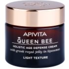 Apivita Queen Bee Holistic Age Defense Cream Light Texture