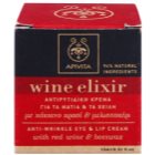 Apivita Wine Elixir Red Wine & Beeswax Anti-Wrinkle Eye and Lip Cream