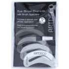 Artdeco Eye Brow Stencil Augenbrauen-Pinsel mit Schablonen