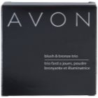 Avon Blush & Bronze Trio blush pentru bronz