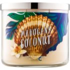 Bath & Body Works White Barn Mahogany Coconut Scented Candle 411 g