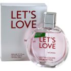 Benetton Let's Love eau de toilette para mujer 100 ml